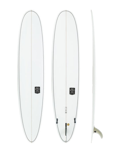 Creative Army Surfboards  - Jive white longboard