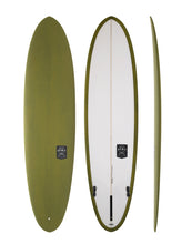 Load image into Gallery viewer, Creative Army Surfboards  - Huevo Khaki Mid Length Surfboard
