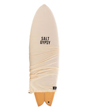 Load image into Gallery viewer, Salt Gypsy - Shorebird - mustard coloured twin fin surfboard
