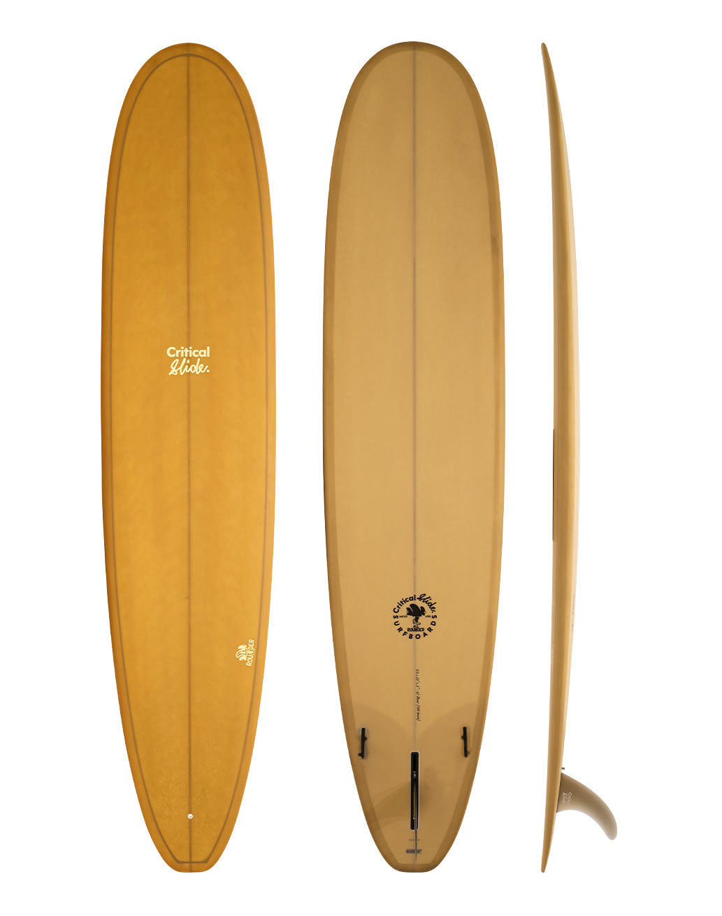 The Critical Slide Society Surfboards - All Rounder - straw yellow coloured longboard