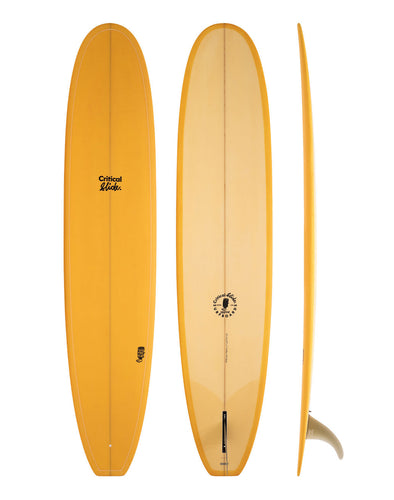 The Critical Slide Society Surfboards - Logger Head - honey coloured longboard